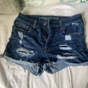 American eagle high waisted shorts